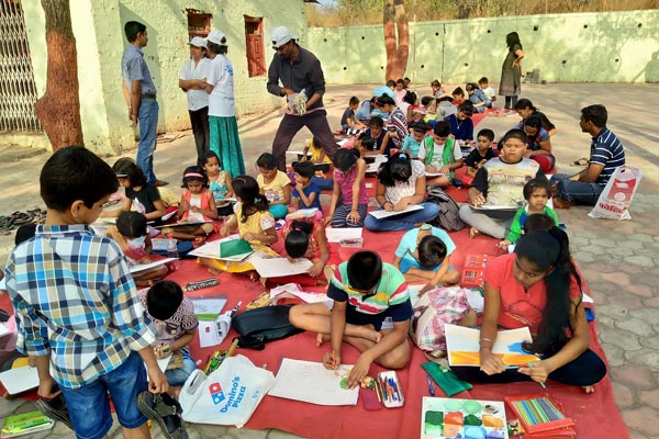 Drawing Competition at Pune
